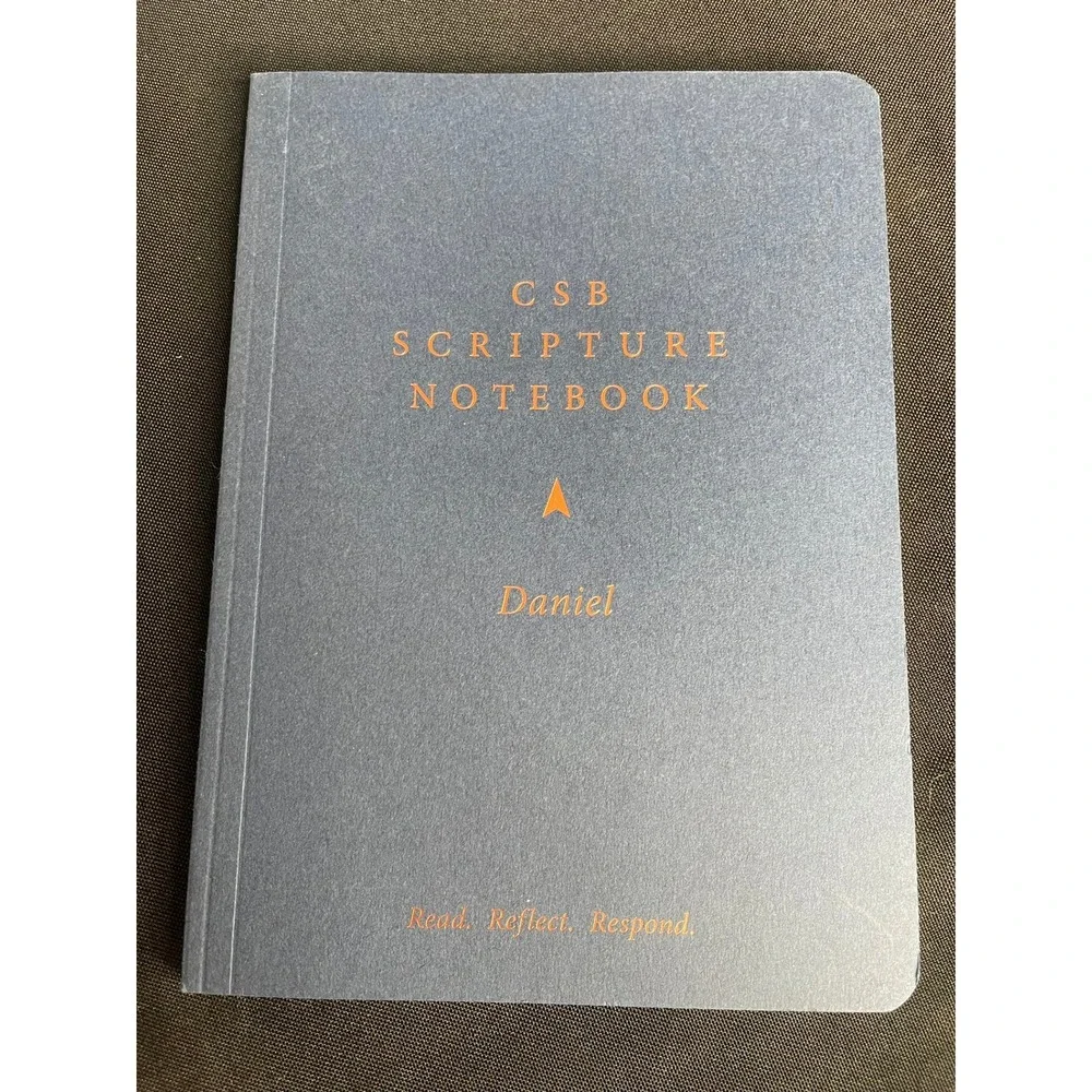 CSB Scripture Notebook Daniel Christian Standard Bible Journal Blue Paperback